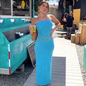 Tiger Mist Blue Dress